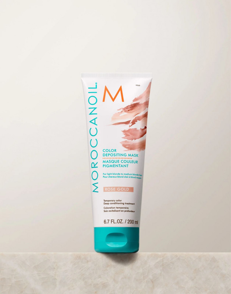 Тонирующая маска Moroccanoil Розовое Золото 200 ml